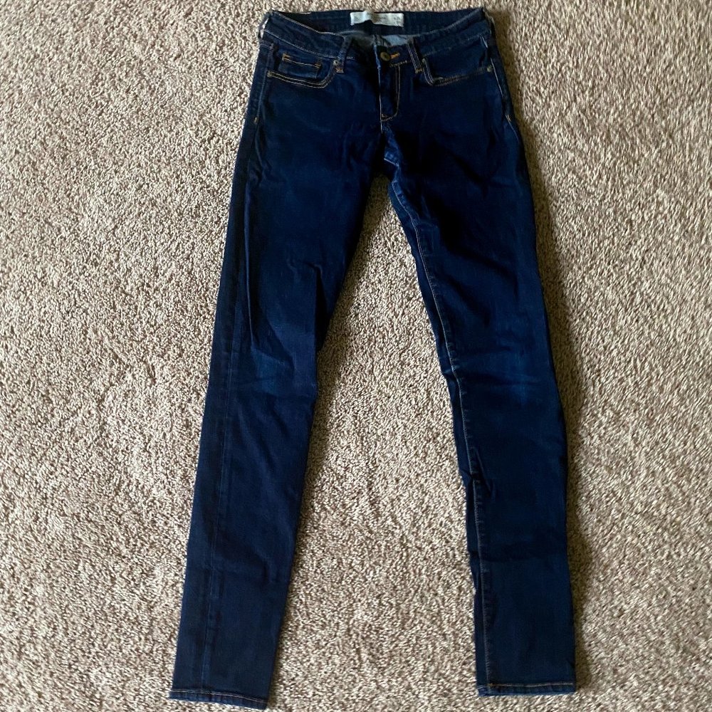 Abercrombie and Fitch Dark-wash Jeans